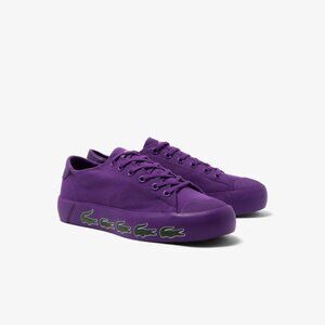New Lacoste women sneakers size 6, purple